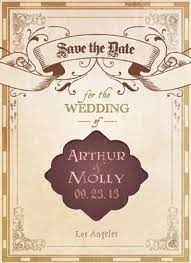 Mischief Managed Save The Date Harry Potter Wedding Theme Harry Potter Wedding Save The Date Cards