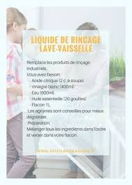 Recette Produit De Rincage Pour Lave Vaisselle 0 Liquide De Rincage Lave Vaisselle Vaisselle