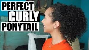 Ponytail extension is perfect for versatile styling. How To Create The Perfect Ponytail On Curly Hair Naturallycurly Com