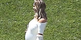 The expectant model served up hashbrowns, french fries, sausage mcmuffins at her baby shower in los angeles saturday afternoon, which was attended by the kardashian clan. Pregnancy Glow Chrissy Teigen Has A Baby Shower Alongside The Kardashians