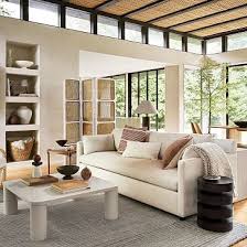 Acme petunia 36 square mirrored top coffee table in chrome by acme furniture. Hazel White Lacquer 36 Square Coffee Table West Elm Havenly