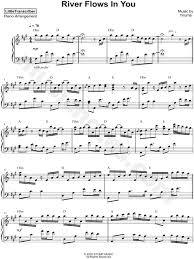 Littletranscriber River Flows In You Sheet Music Piano Solo In F Minor Download Print Sku Mn0180539