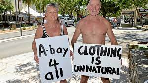 Nude protesters urged to keep it in their pants | The Courier Mail