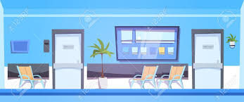 Here you can explore hq hospital waiting room transparent illustrations, icons and clipart with filter setting like size, type, color etc. Hospital Waiting Room With Empty Seats Interior Clinic Hall Background Royalty Free Cliparts Vectors And Stock Illustration Image 99136227