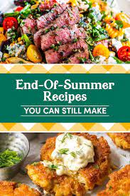 23 Of Our Favorite End Of Summer Recipes To Make While You Still Have Time Summer Recipes Caprese Recipes Recipes