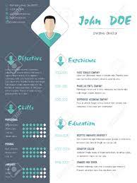 Los curriculos cronologicos permiten a los posibles empleadores revisar de un vistazo su historial laboral plantillas de hoja de vida gratis. Modern Cv Curriculum Vitae Resume Design With Photo Royalty Free Cliparts Vectors And Stock Illustration Image 40361843