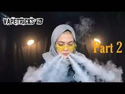 Authentic coil gear cotton wicks premium series v2 lokal vape kapas. Hijab Vape Trick By Hellonovi Part 2 Youtube