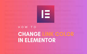 On the design tab, in the controls group, click insert page break. How To Change Text Link Color In Elementor Page Builder 3 Simple Steps