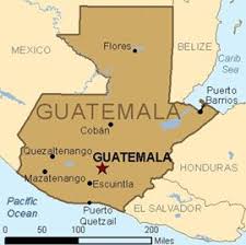 Map Showing The Location Of The Capital Of Guatemala Culture Generale Generale