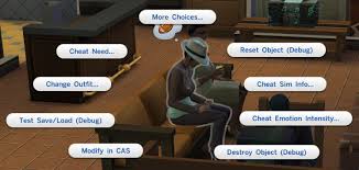 (requires the sims 4 seasons). Enable Advanced Debug Cheat Interactions The Sims 4 Catalog