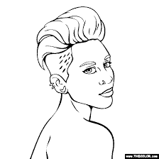 Download or print this coloring page in one click: Miley Cyrus Coloring Page Miley Cyrus Coloring Coloring Pages Miley Miley Cyrus