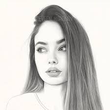 Basic Black And White Portrait Drawing Artists On Instagram Artwork By Evgenikoroliov Follow Art Drawings Sketches Creative Art Drawings Sketches Simple Pencil Art Drawings