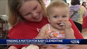 Baby Clementine blood stem cell block party draws hundreds