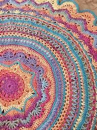 Fast shipping and orders $35+ ship free. Mandala Blanket Google Search Crochet Mandala Pattern Crochet Rug Patterns Crochet Doily Rug