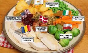 O do you know any other typically british holidays? Most Christmas Roast Ingredients Come From Overseas Daily Mail Online