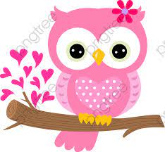 Lovely Pink Owl Png Clipart Owl Clip Art Owl Wallpaper Pink Owl