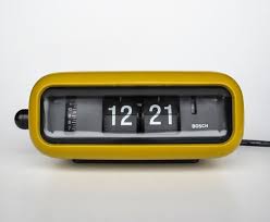 Clarity 600 wake assure alarm clock with bed shaker. Vintage Flip Clock Alarm Clock Bosch Udw2 Retro Orange Etsy Vintage Clock Flip Clock Retro Orange