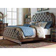 Liberty Furniture Industries Tuscan Valley Upholstered Panel Bed Size Queen 215 Br Qub Liberty Furniture Upholstered Bedroom Set Upholstered Bedroom