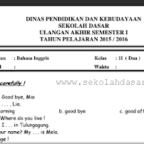 Maybe you would like to learn more about one of these? Soal Uas Plbj Kelas 2 Sd Semester 1