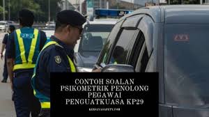 Skim perkhidmatan penolong pegawai pertahanan awam. Contoh Soalan Psikometrik Penolong Pegawai Penguatkuasa Kp29