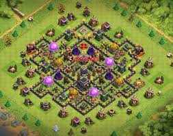 If you should be town hall hybrid 9 and also you're likely to war you regularly visit higher town halls hitting on your base which is why a specific sort of anti 3 star approach started evolving from the last month. 21 Best Th9 Farming Base Links 2021 New Anti Everything Clash Of Clans Game Base Farm