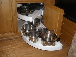 Great Pot Pan Rack I Love These Corner Pullouts In My Kitchen It Eliminates Having To Dig Deep Back Into A Corner For P Kitchen Gally Kitchen Kitchen Storage