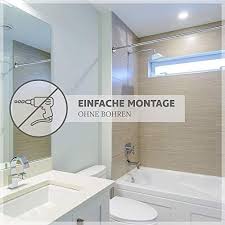 Benkstein Duschvorhangstange 2 0 Ohne Bohren Inklusive Ringe 12 Stuck 125 230 Cm Duschstange Gardinenstange K Duschvorhangstange Duschvorhang Stangen Dusche