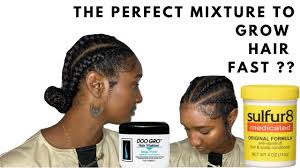 Its for dandruff treatment for braids. Sulfur 8 And Doo Gro Hair Grease For Hair Growth And Itchy Scalp Relief Youtube