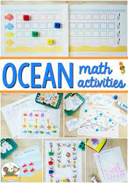 Resources for making math fun and easy for toddlers & preschoolers. Preschool Ocean Theme Math Activities Pre K Pages