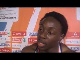 Bernice Wilson (GBR) after 60m first round