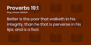 I've read the bible chapters all the way through and you better believe that god tells us over and over we do have power in our words and thoughts. Bible Verses About Material Things King James Version Kjv