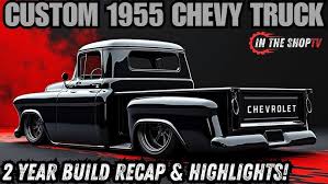 Image result for Midnight Black 1955 Truck