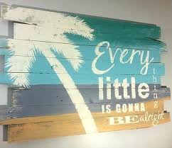 Wall decal styling ideas whether you live by the water or miles from the shore, nautical wall decor works beautifully in any room. Pin By Brittany Ann On House Make Over Ideas In 2021 Beach Wall Decor Painted Wood Signs Beach Themed Wall Art