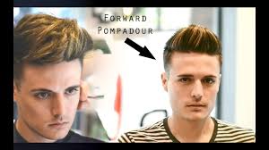 Whether you want a skin fade, thick hair cut, bald fade or butch cut, these are the best short haircuts. Mens Haircut Hairstyle Forward Pompadour Slick Quiff Business Casual Youtube