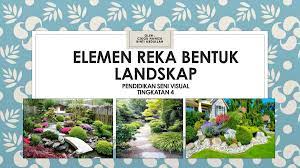 Memahami prinsip reka bentuk landskap membolehkan kita faham konsep sesebuah taman. Elemen Reka Bentuk Landskap Flip Ebook Pages 1 12 Anyflip Anyflip