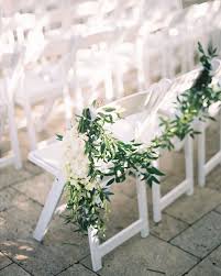 Beautiful Ways To Style The Last Row Of Chairs At Your Wedding Ceremony Wedding Ceremony Chairs Wedding Ceremony Decorations Outdoor Wedding Ceremony