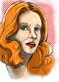 from my sketchbook: claudia jennings