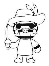Die ausmalbilder roblox sind in verschiedene schwierigkeitsstufen erhältlich. Ausmalbilder Piggy Roblox Zizzy Besteausmalbilder De