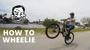 How To Wheelie A Mountain Bike Youtube