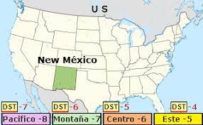 Hora local actual e información geográfica en , méxico. Cambio Horario 2021 New Mexico Usa Hora Actual Huso Horario