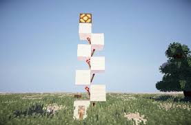 It really is a great and simple way to gain entry into that hidden base of yours. How To Transmit Redstone Signal Vertically Basic Redstone Guide Minecraft Amino