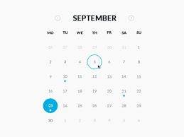 Round Calendar Psd Html Css Calendar Web Development Design Web Graphic Design