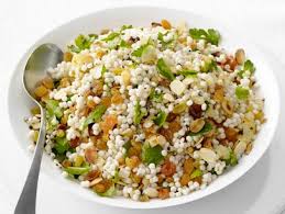 Couscous is a staple food throughout the maghrebi cuisines of algeria, tunisia, mauritania, morocco, and libya. Toasted Israeli Couscous Recipe Claire Robinson Food Network