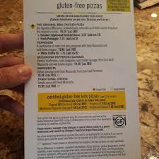 Check spelling or type a new query. California Pizza Kitchen Gluten Free Boston 2021