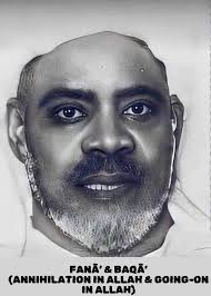 SAHQ MAHQ SA'IQA 81 pulverisation. Shaykh al-Akbar calls this: Sahq 'The  disappearance of your structure under force.' Mahq he calls: 'Your  annihilation in His source.' It means destruction. Sa'iqa