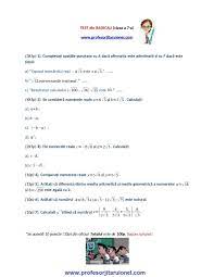 Dintre numerele 5 şi 6 mai mare este. Numere Reale Test Din Capitolul Radicali Clasa A 7 A Jitaruionelblog Pregatire Bac Si Evaluarea Nationala 2021 La Matematica Si Alte Materii Materiale Lectii Formule Exercitii Rezolvate Matematica Gimnaziu Si Liceu Teste