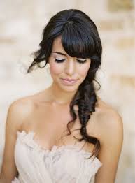 There is a wide variety of bang styles you can choose from too and each one has their own unique thing about them that make the style perfect. Brides With Bangs Wedding Hair Inspiration Bridal Musings