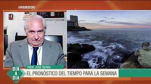 Cómo estará el tiempo para comenzar la semana. Prof Jose Serra El Pronostico Del Tiempo Para La Semana Vtv