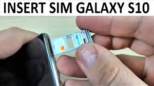 The main difference between a nano and a micro sim is the size of the plastic around the microchip. How To Insert Sim Memory Sd Card In Samsung Galaxy S10 Youtube