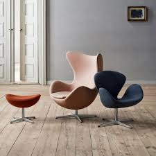 Buy charles eames style lounge chair and ottoman with free uk delivery swivel uk supply the highest quality reproduction furniture to buy online. Egg Chair Ottoman Von Arne Jacobsen Bauhausberlin Bauhausdesign Mobel